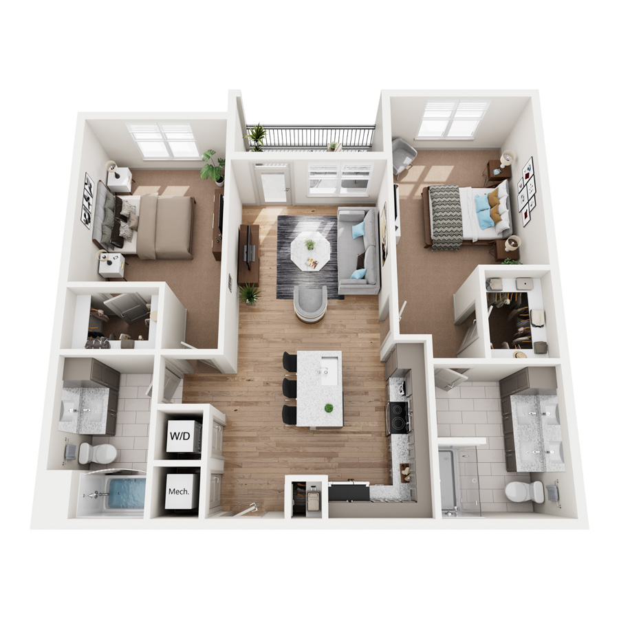 B1.5a (B4) floor plan