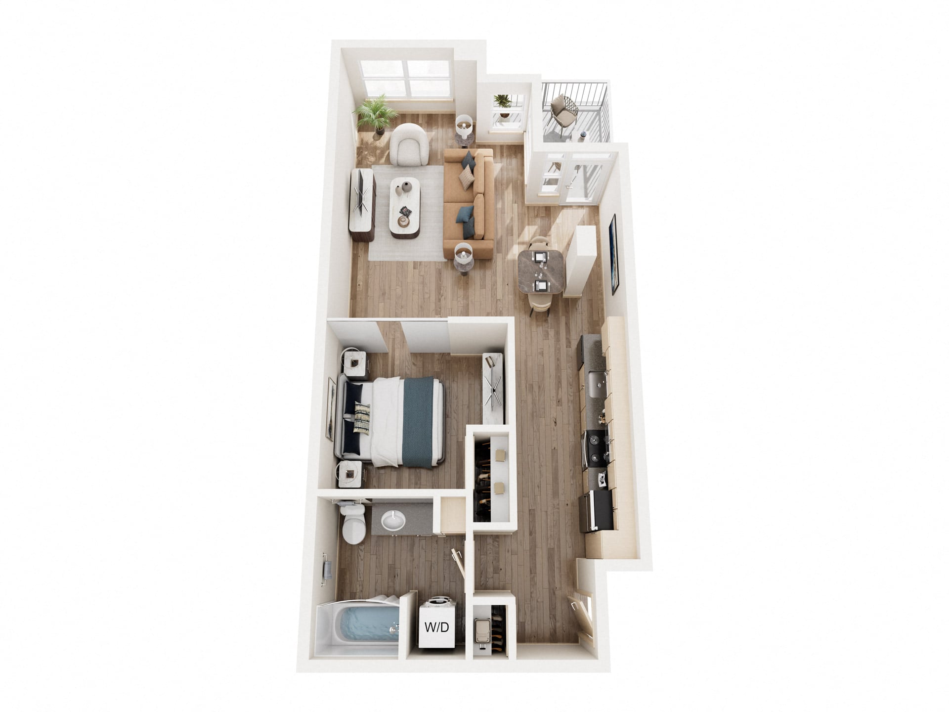 Live/Work floor plan