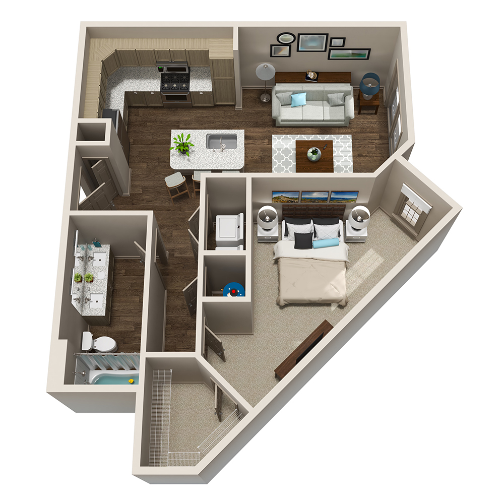 A2 floor plan
