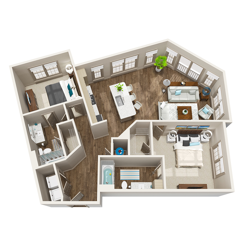 B4 floor plan