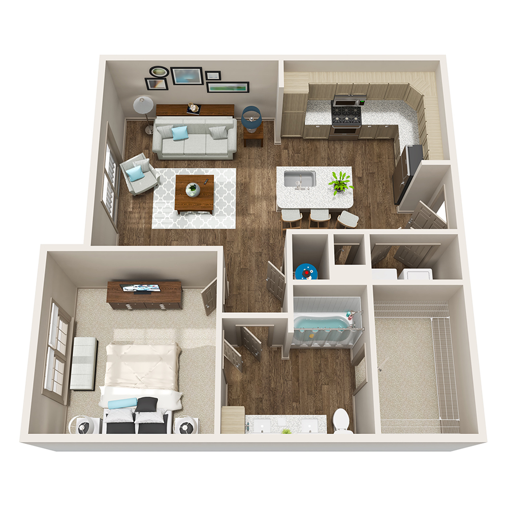 A1 floor plan