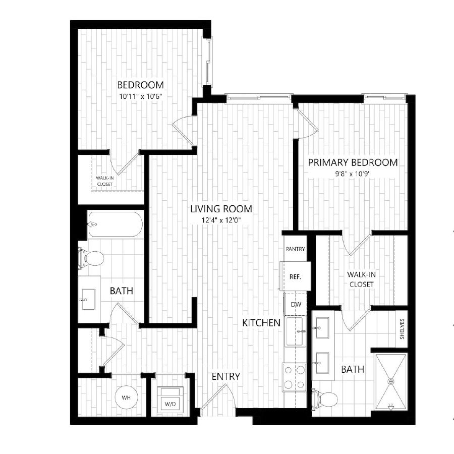 B3-2X2 floor plan
