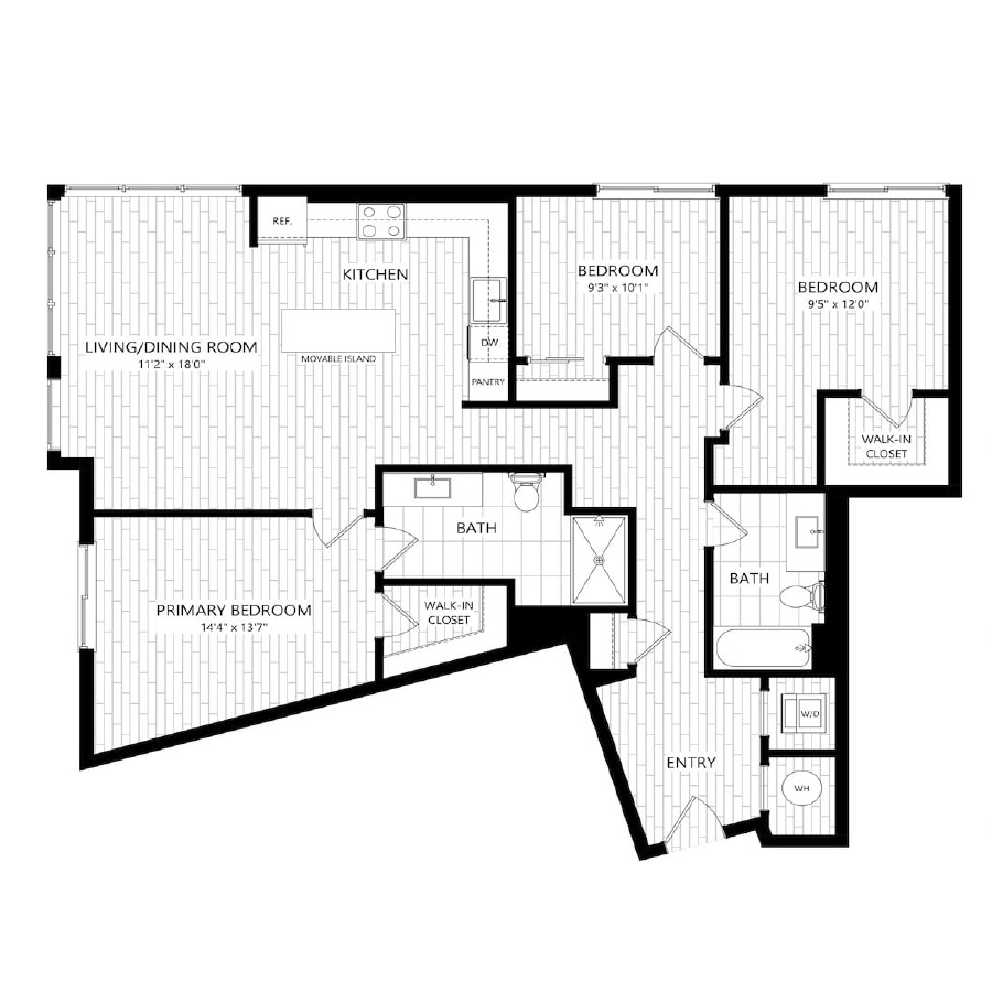 C1-3X3 floor plan