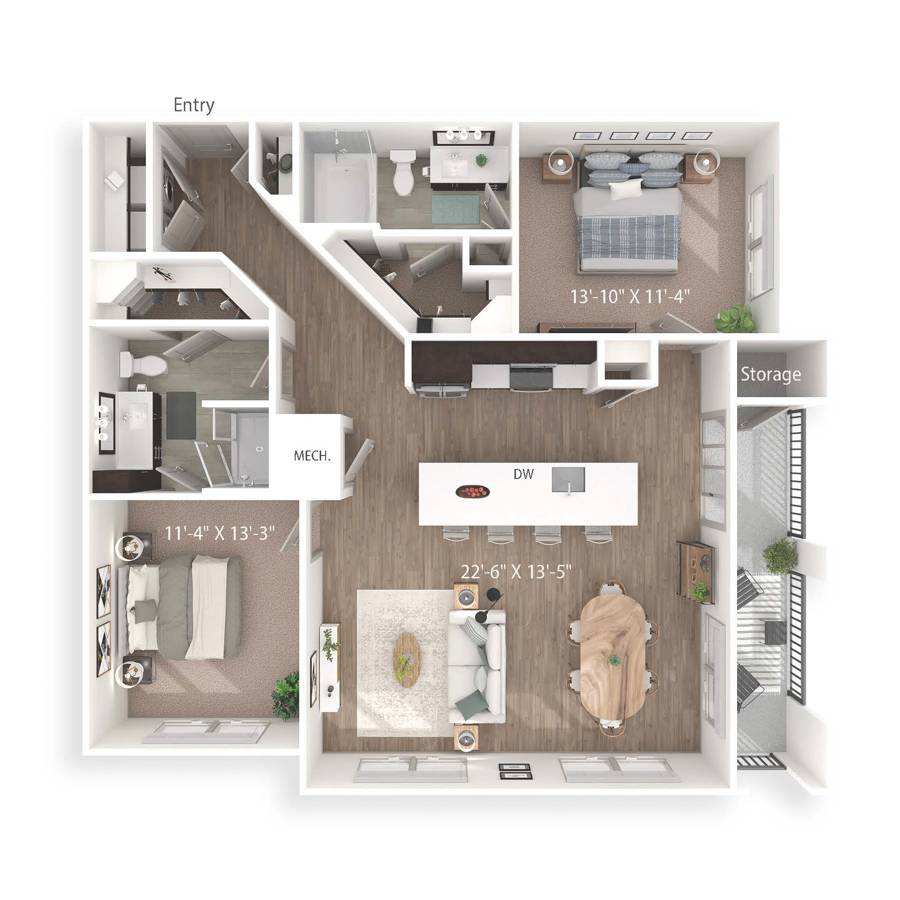 C3a 160 floor plan