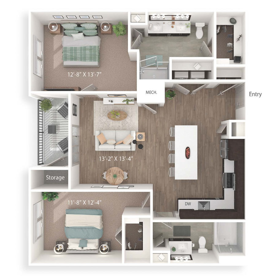 C1 floor plan