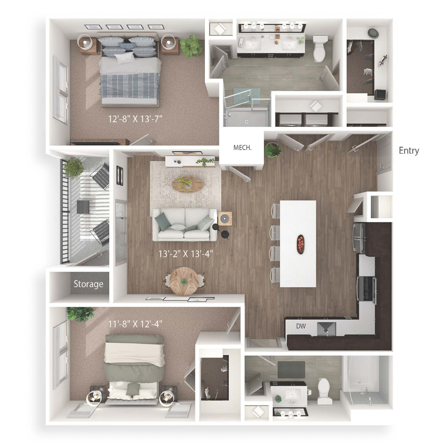 C1a floor plan