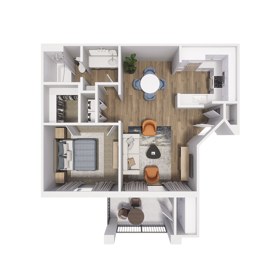 A1: Arroyo with Carport floor plan