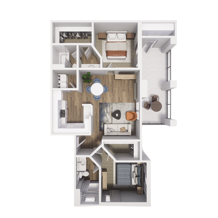 B1: Basin with Carport floor plan