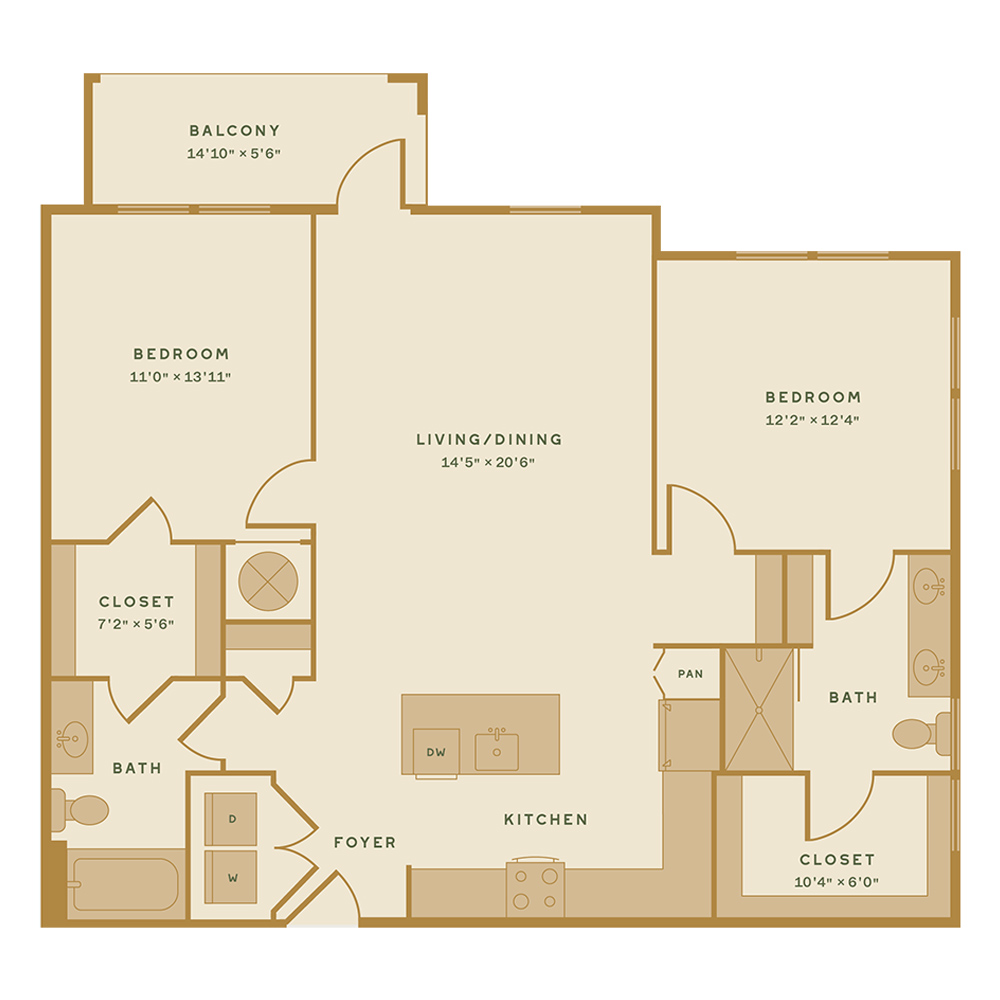 B2-1 floor plan