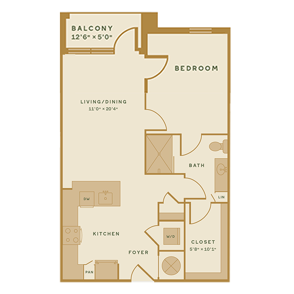 A1-3 floor plan