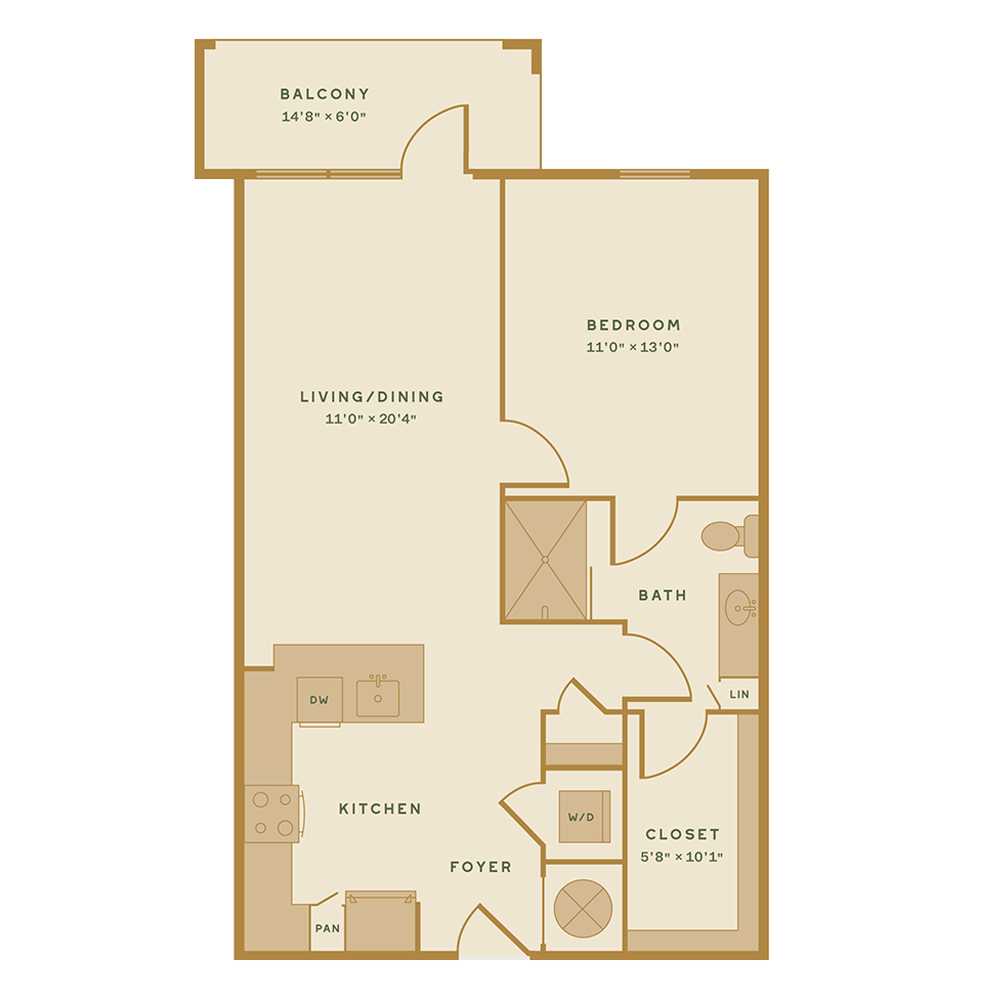 A1-1 floor plan