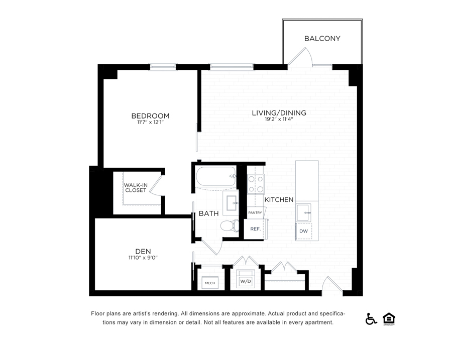 A20D floor plan