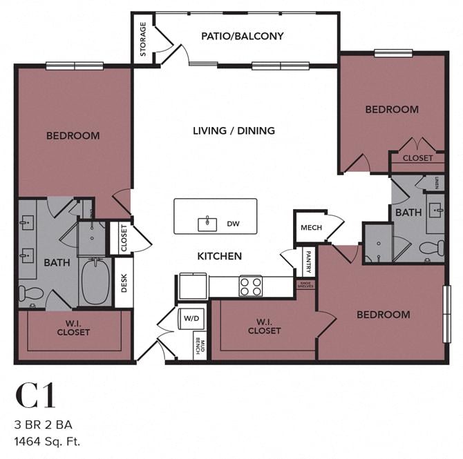 C1 floor plan