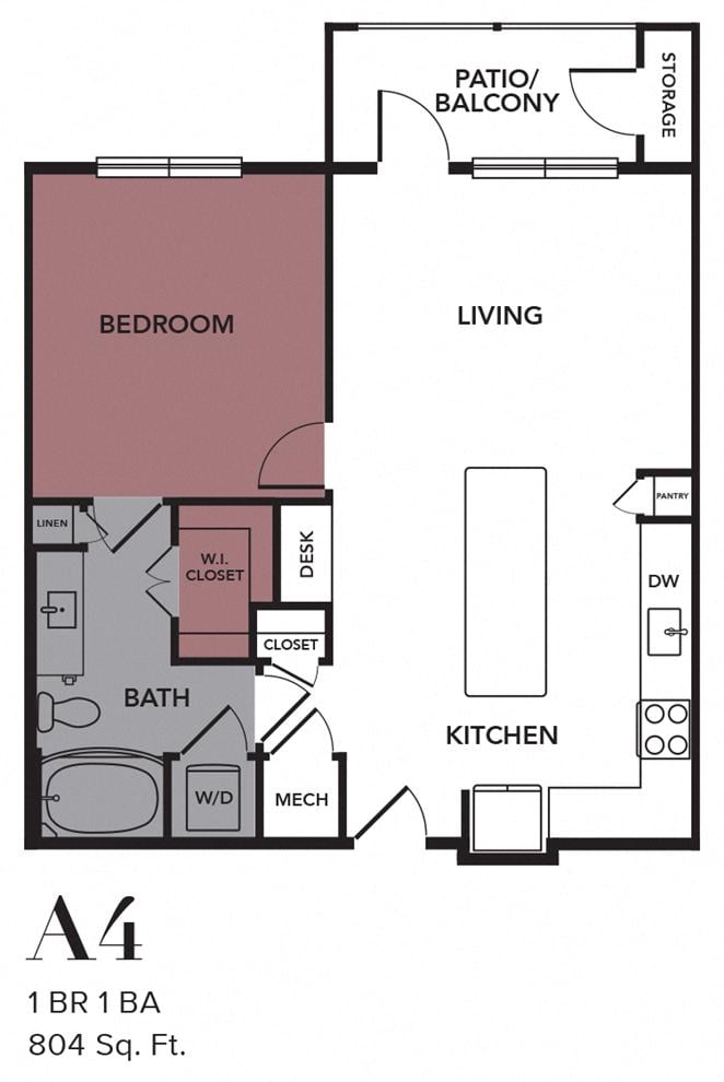 A4 floor plan