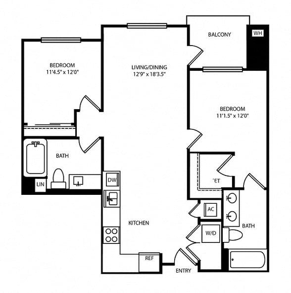 Beach floor plan