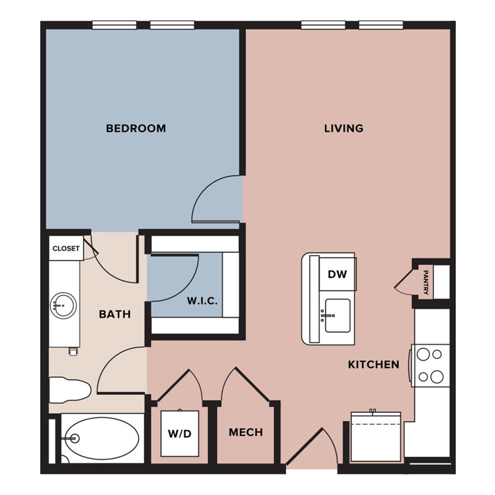 A6 floor plan