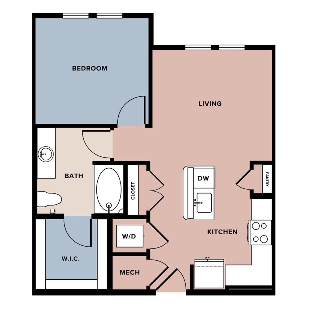 A1 floor plan