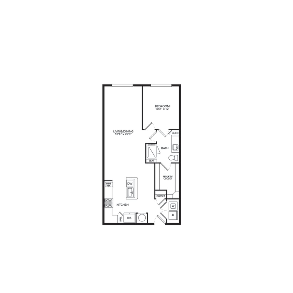 A1 floor plan