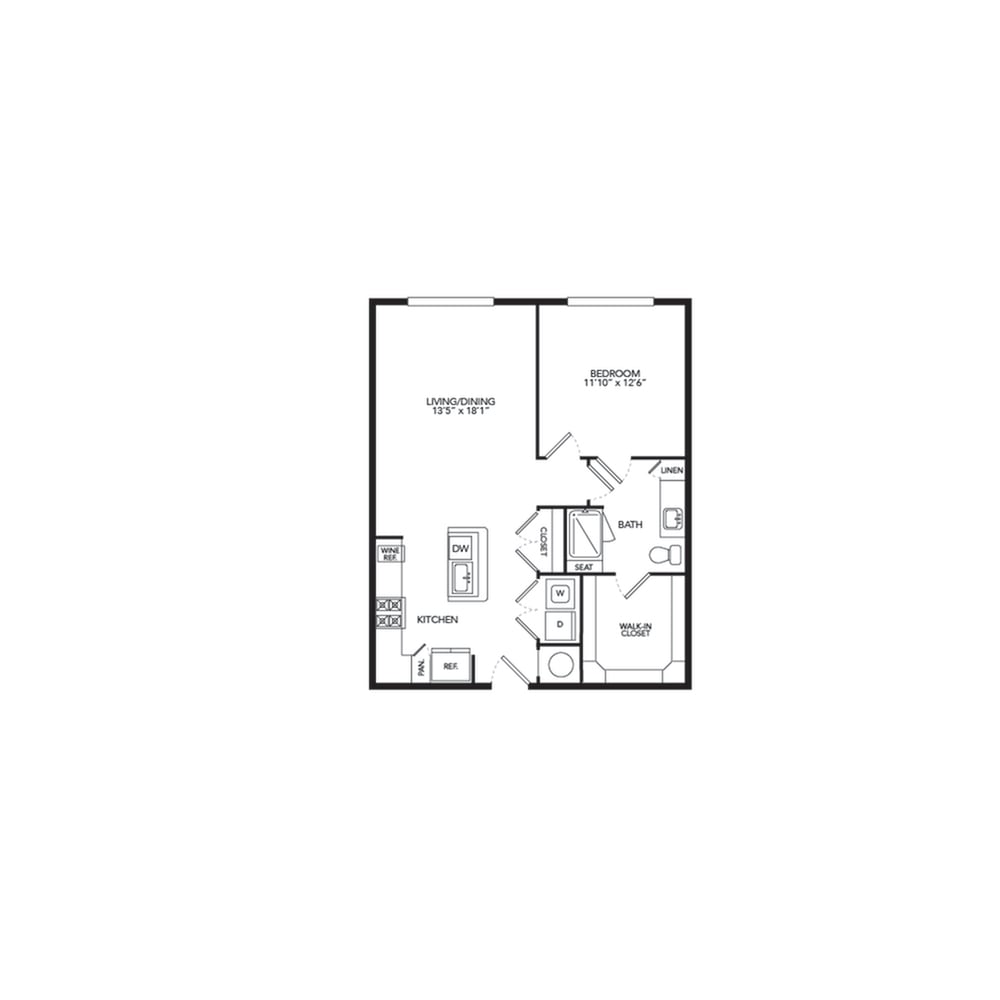 A2 floor plan