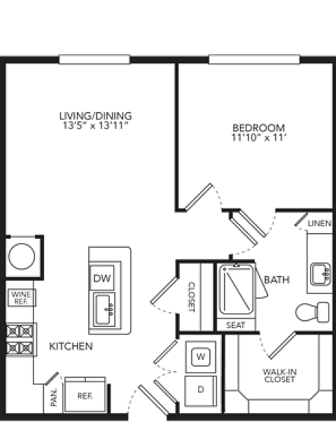 A2B floor plan