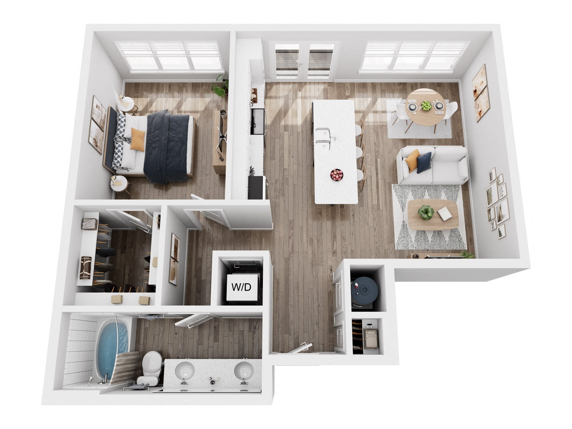 A4B floor plan