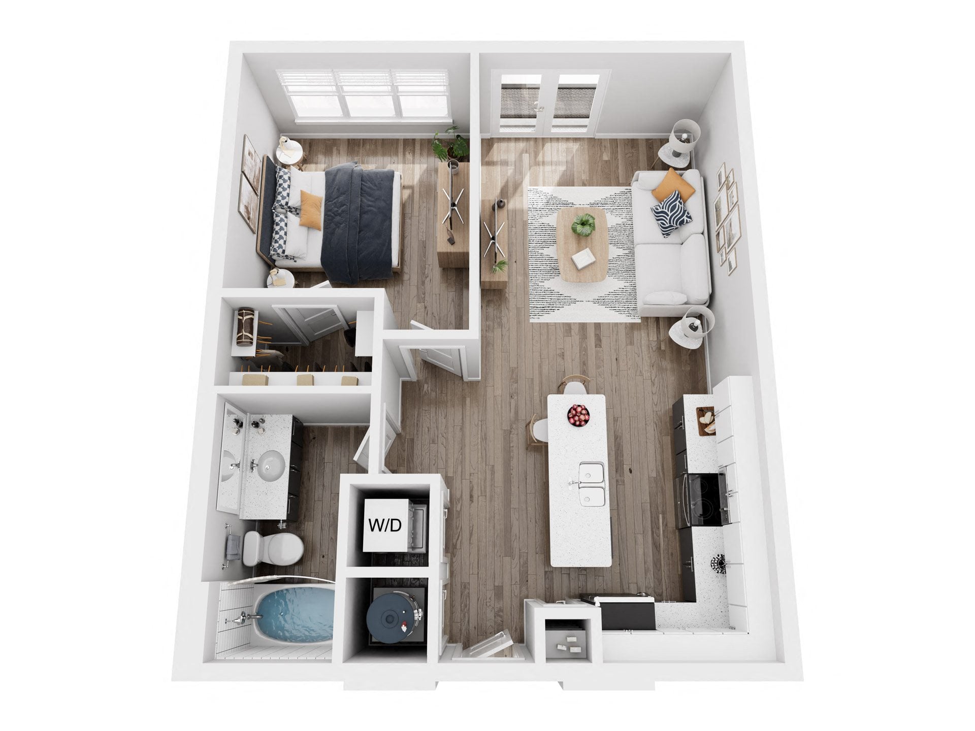 A1 floor plan