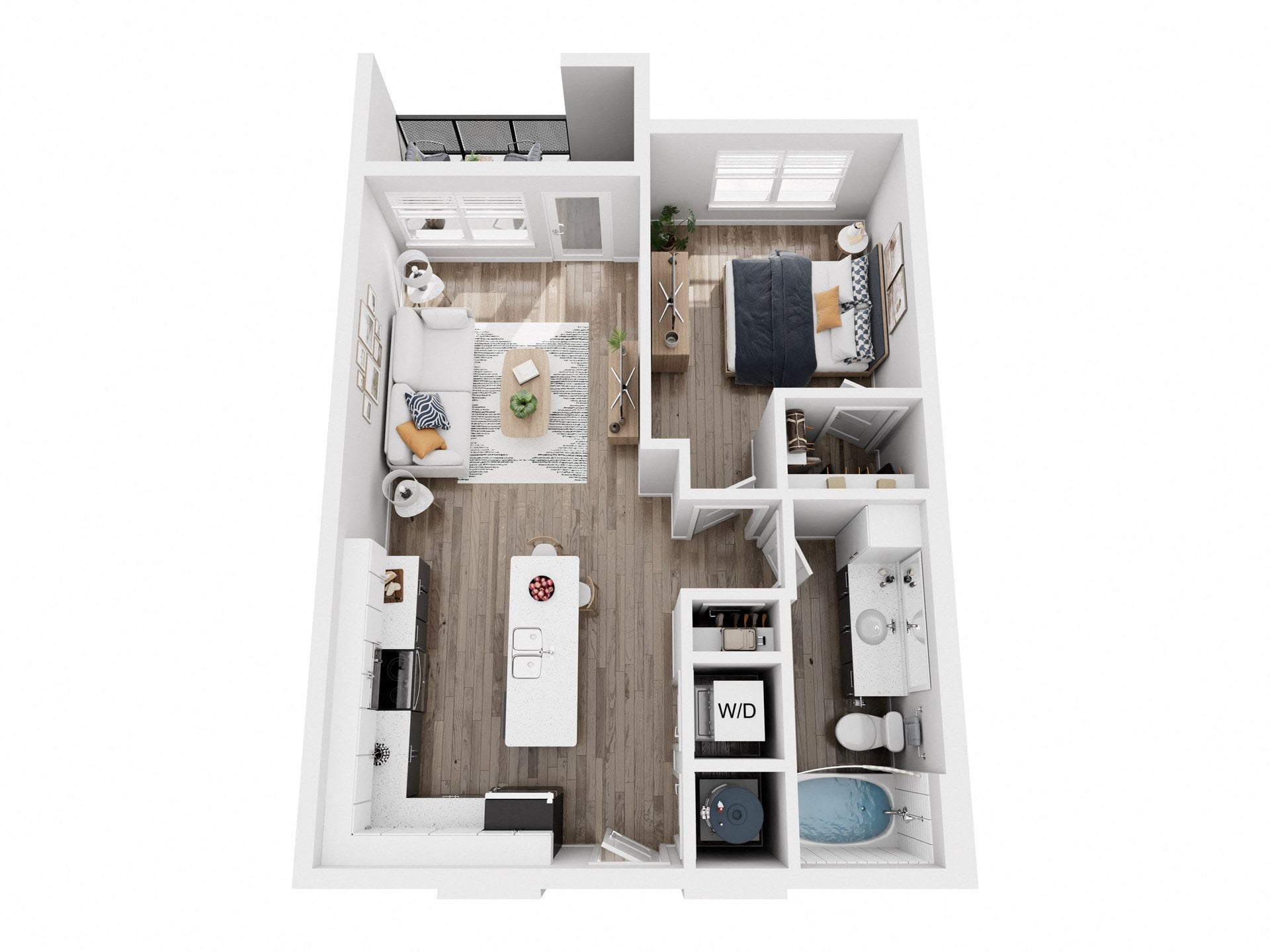 A2 floor plan