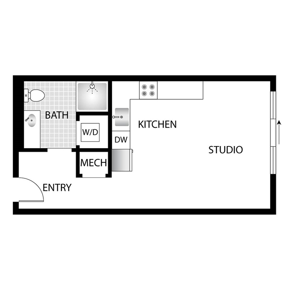 Chickadee floor plan