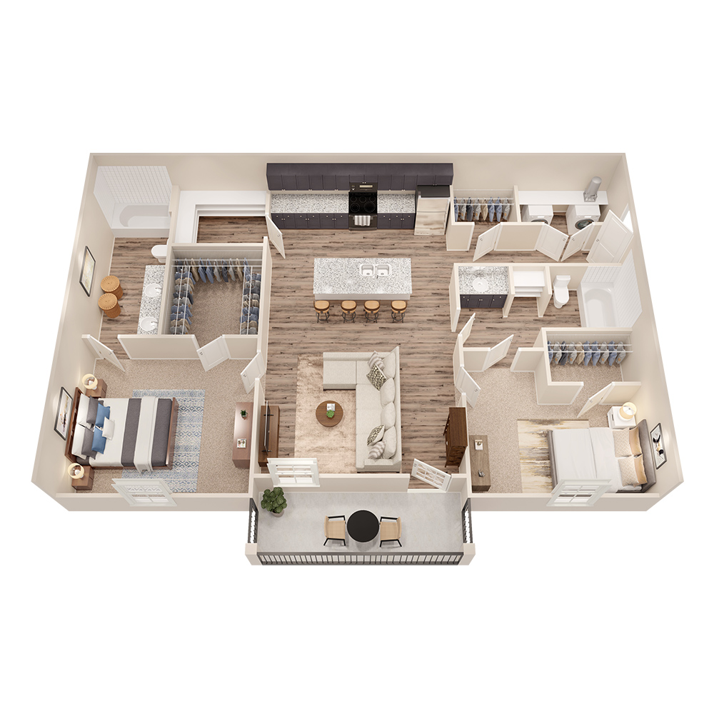 Aria floor plan