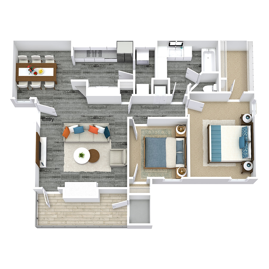 B2 floor plan