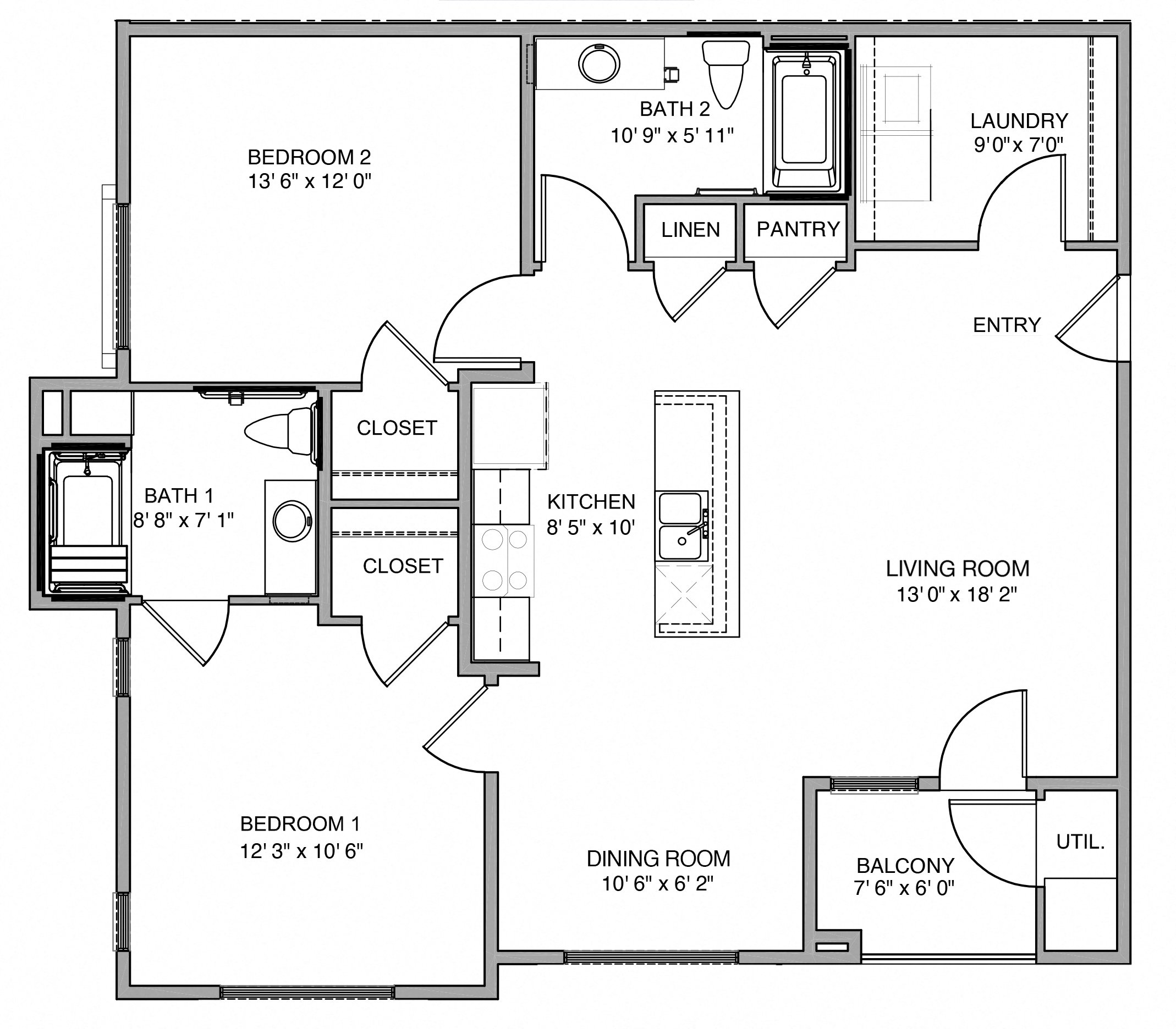 TommyCore floor plan