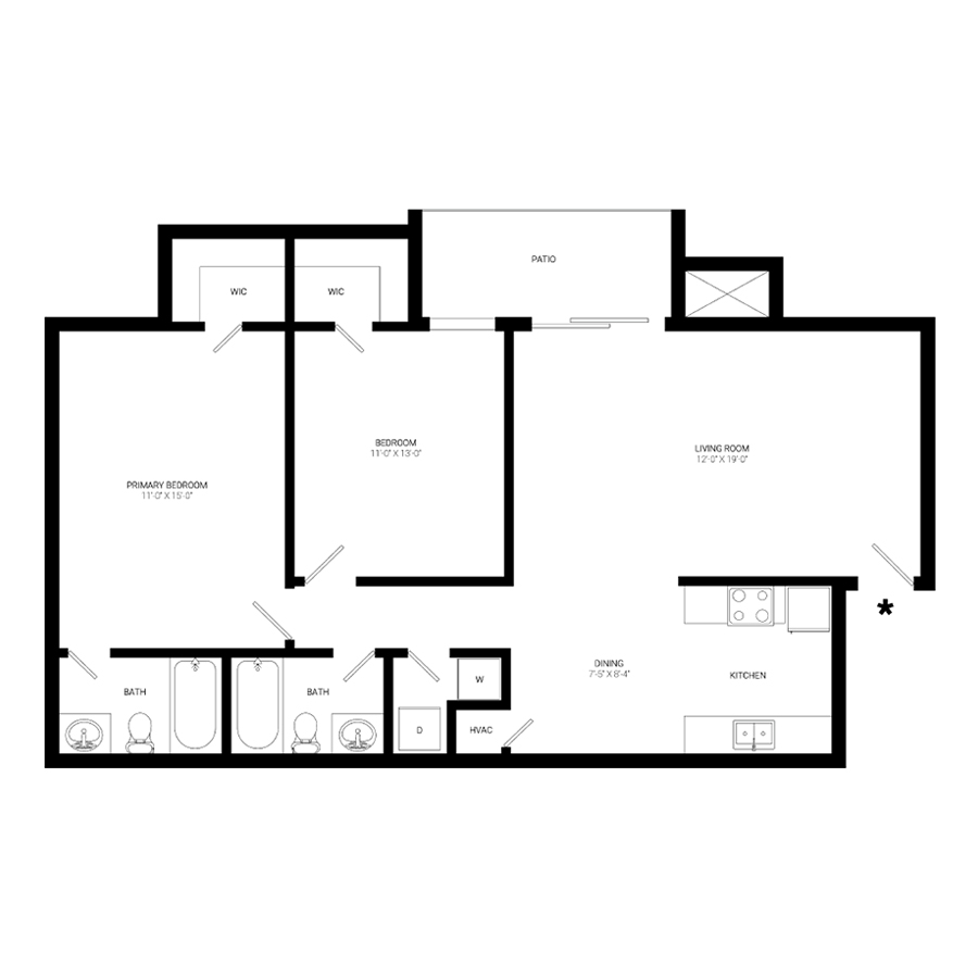Gaylord floor plan