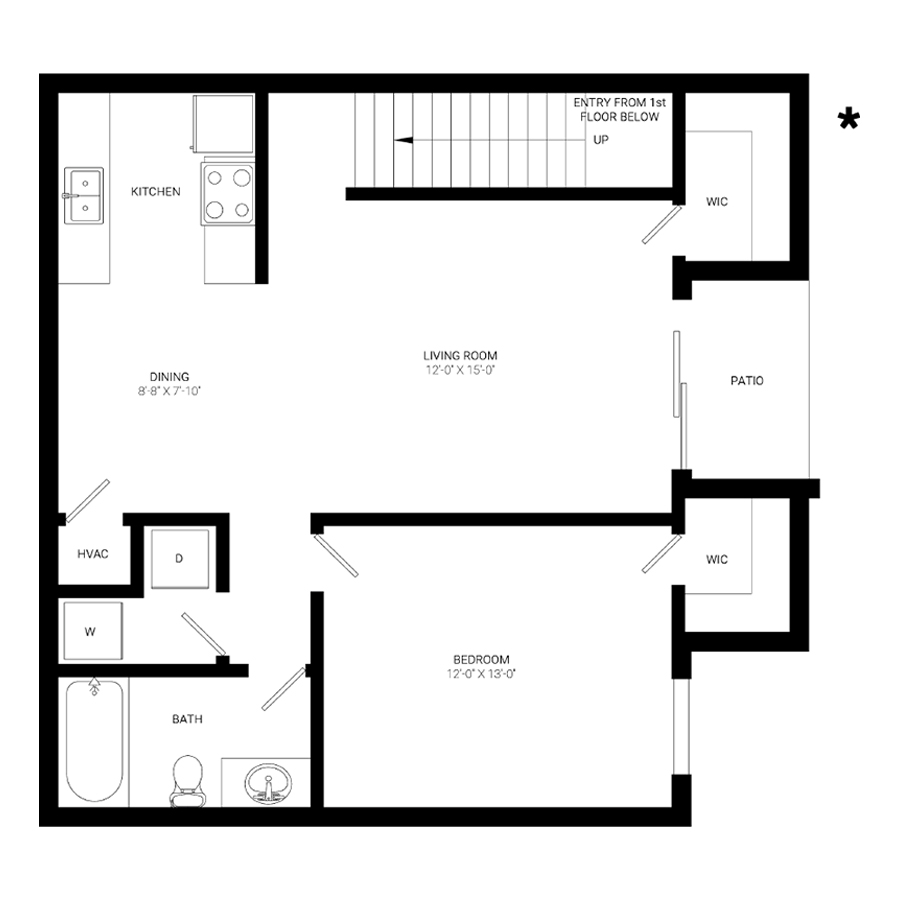 Belle Meade floor plan