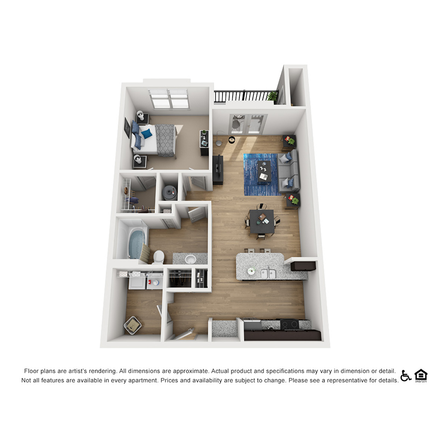 A1 floor plan