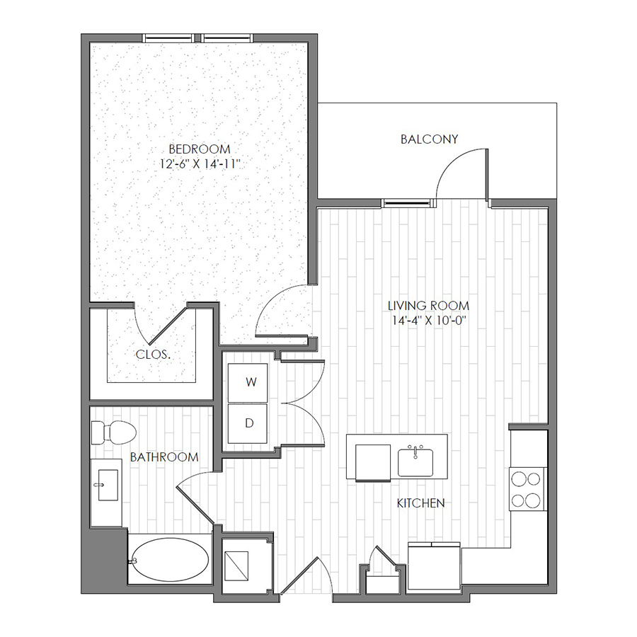 A13 floor plan