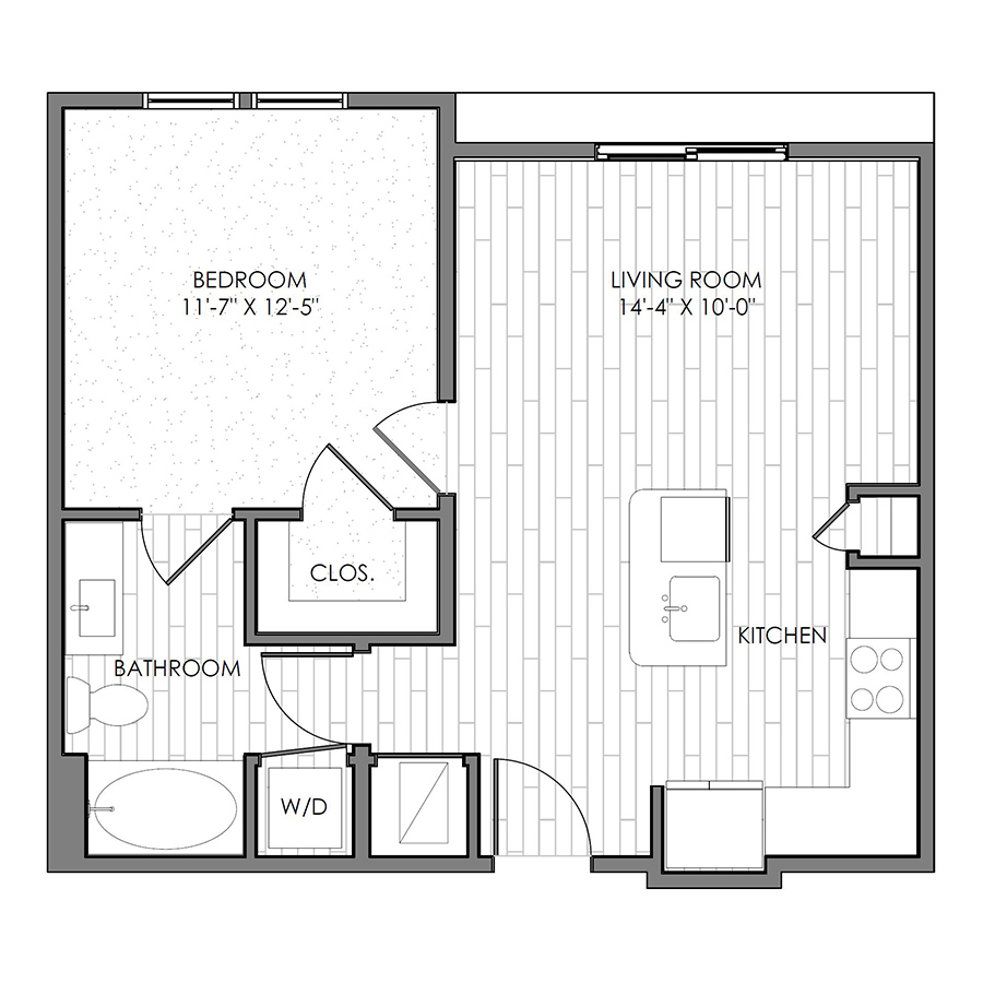 A1 floor plan