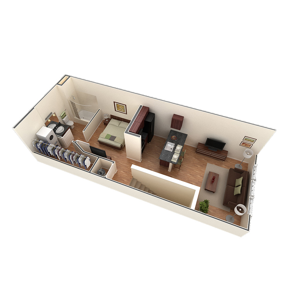 Studio Grand Overlook floor plan