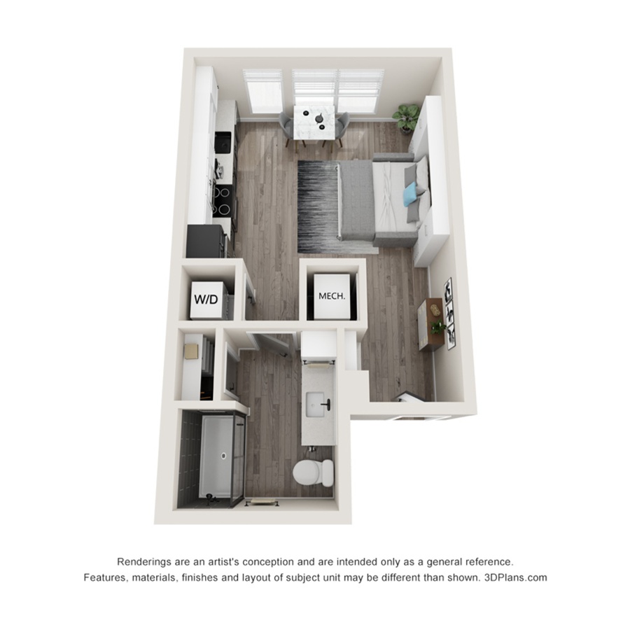 A1.0 floor plan