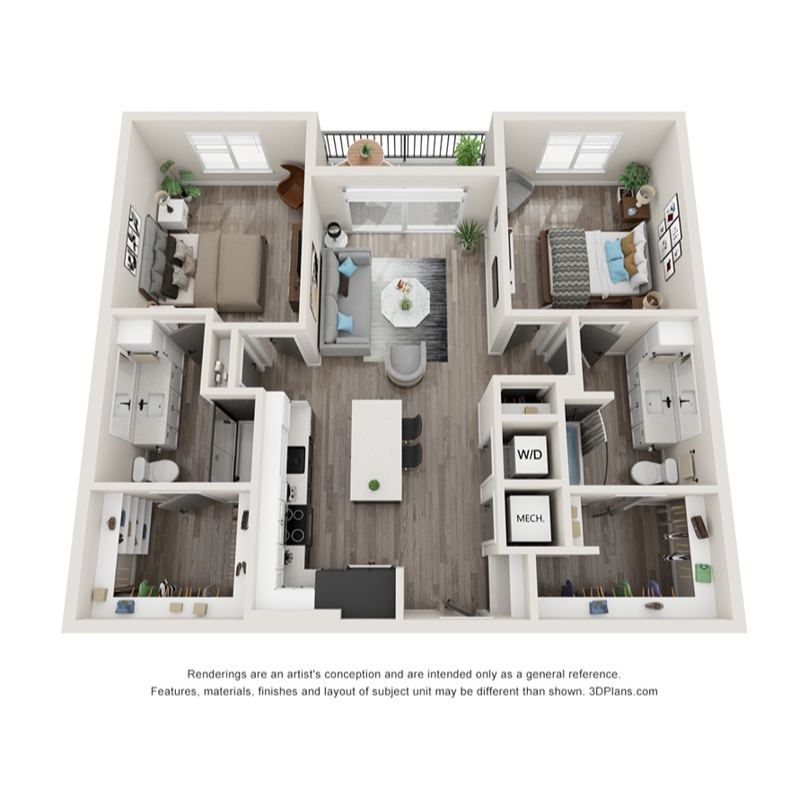 B2.1 floor plan