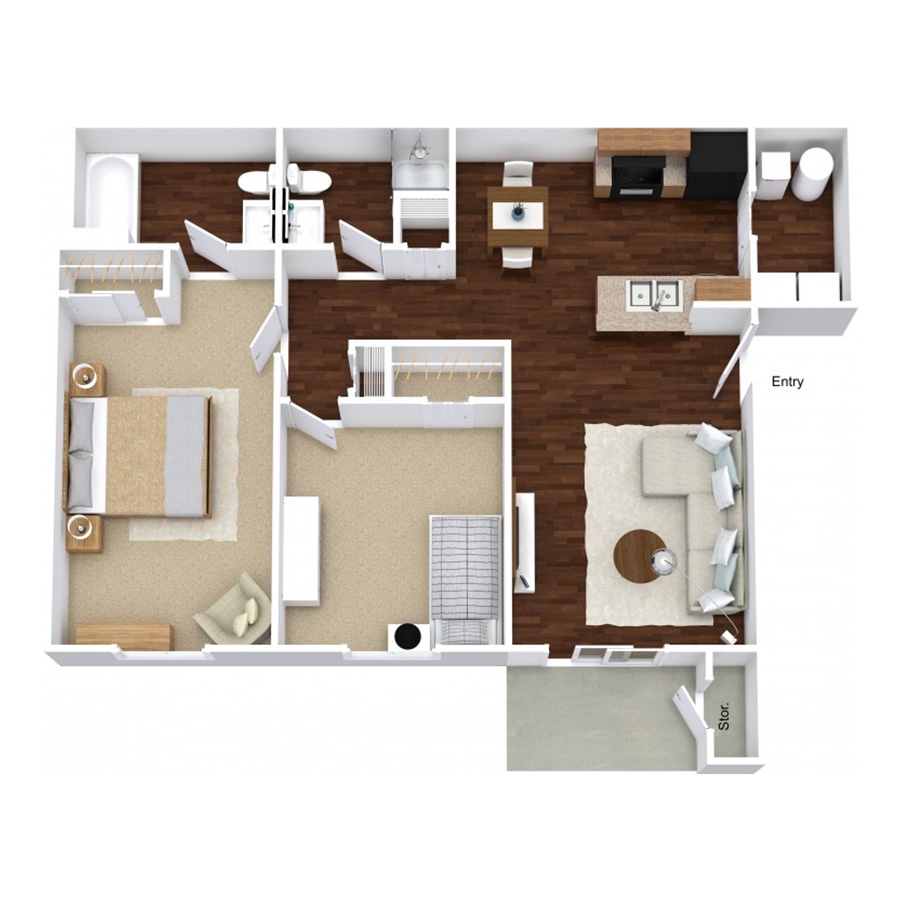 2-Garden floor plan
