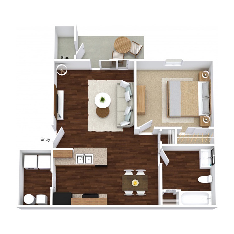 1-Garden floor plan