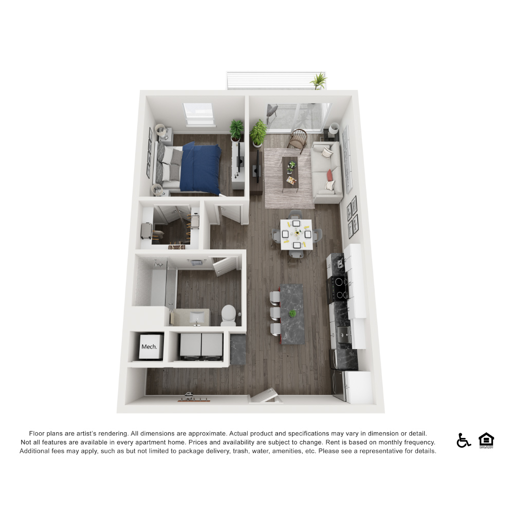 A1-P floor plan