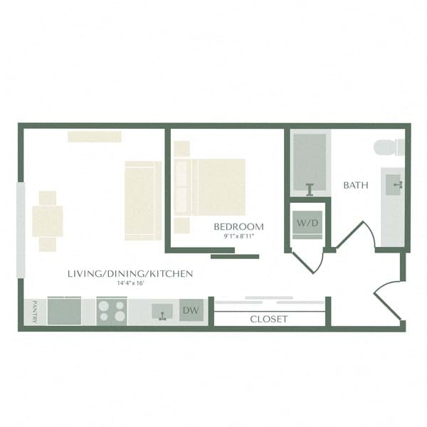 UA2 floor plan
