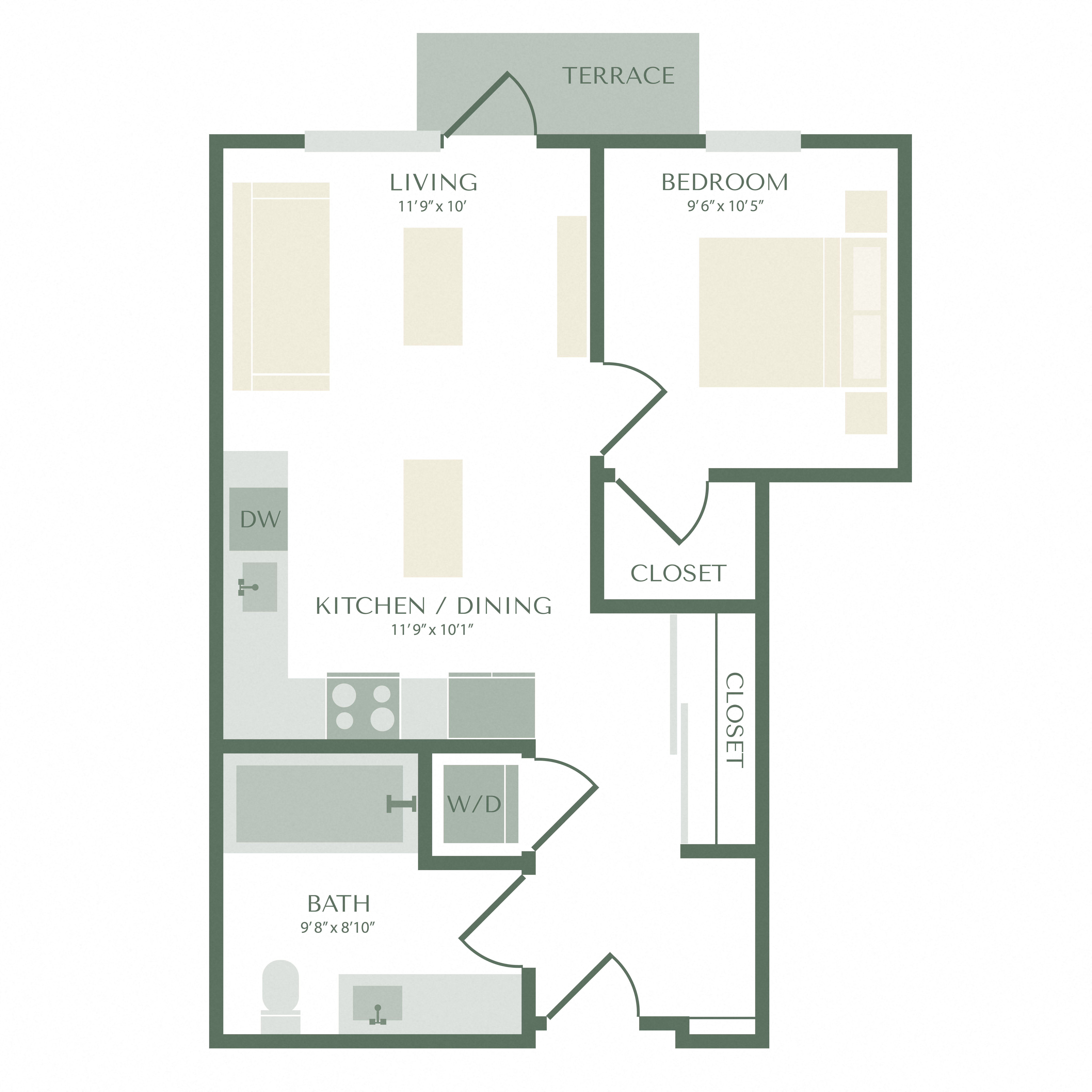A2 floor plan