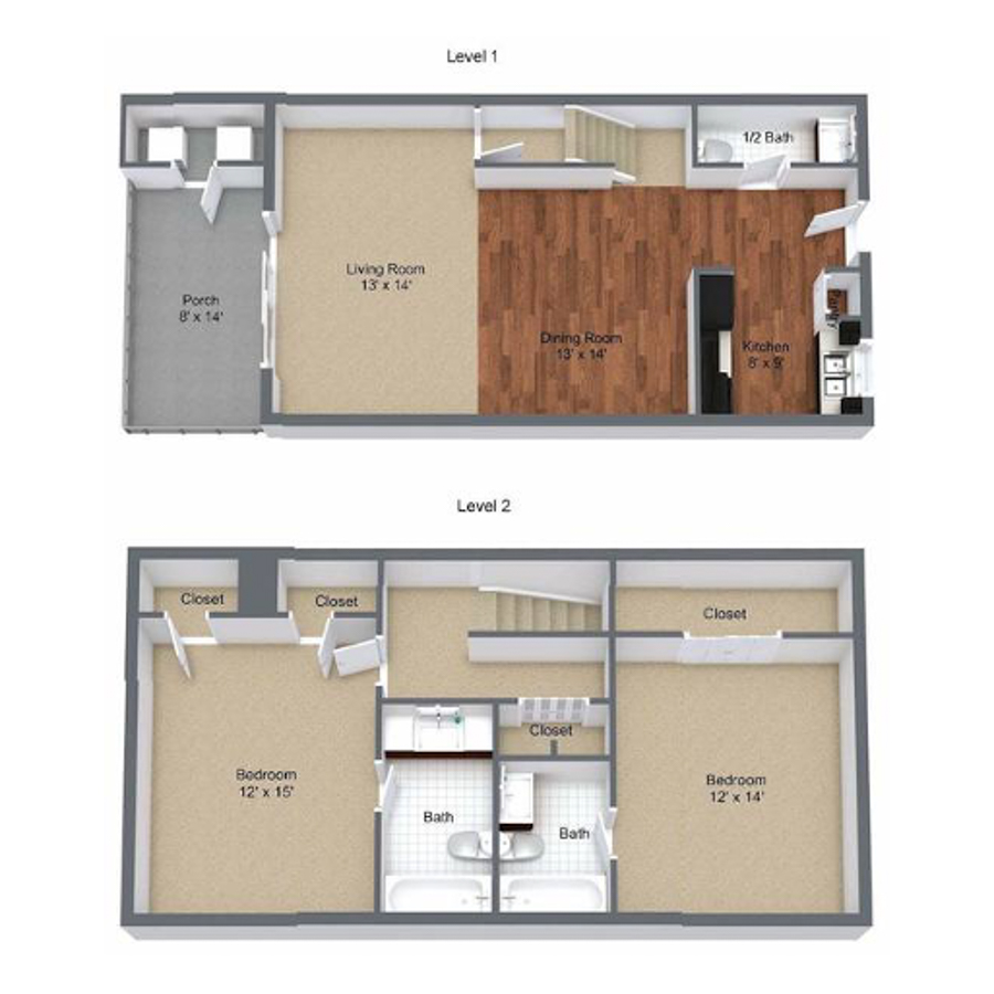 B2 floor plan