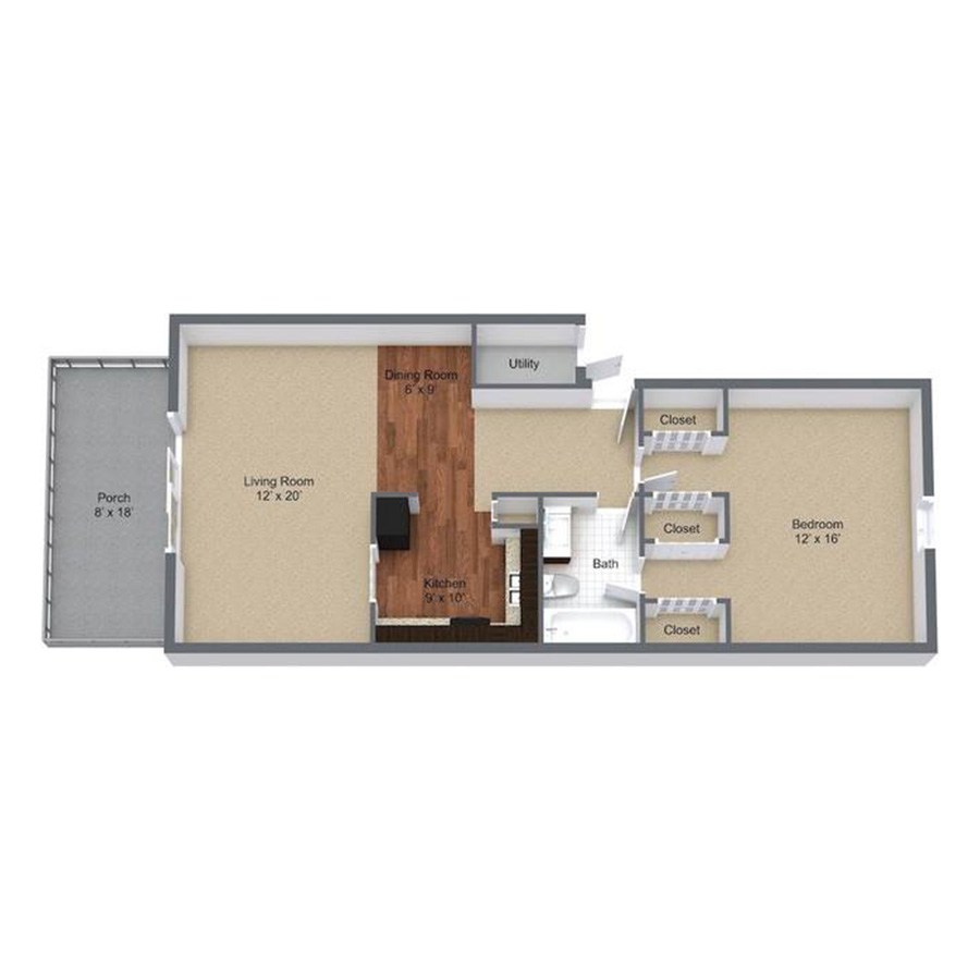 A1 floor plan