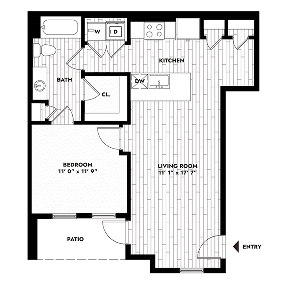 1A floor plan
