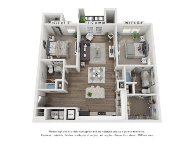 B2B floor plan