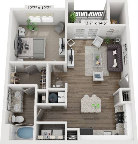 A1A floor plan