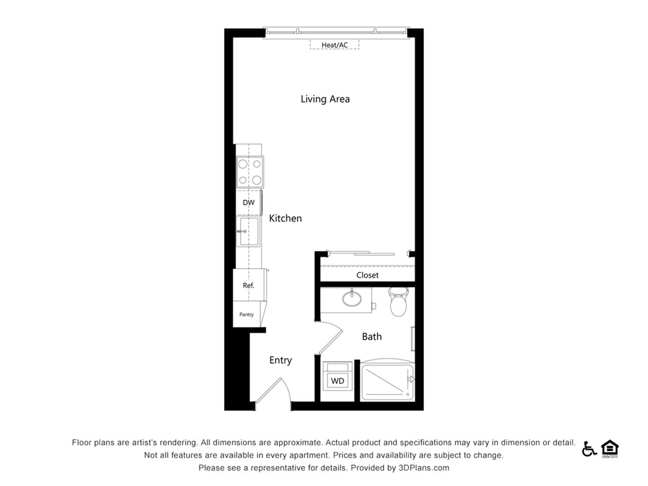 A2A floor plan